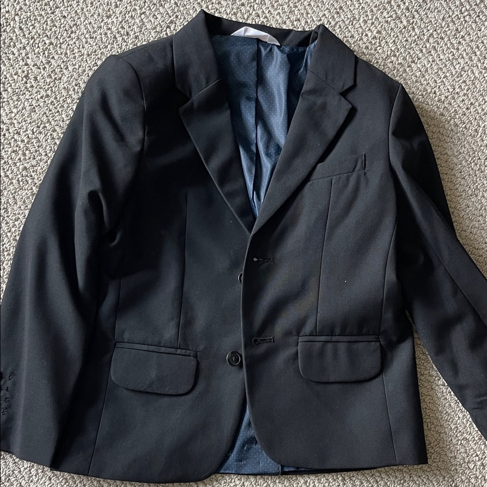 Cat & Jack Navy Blue Polka Dot Jacket